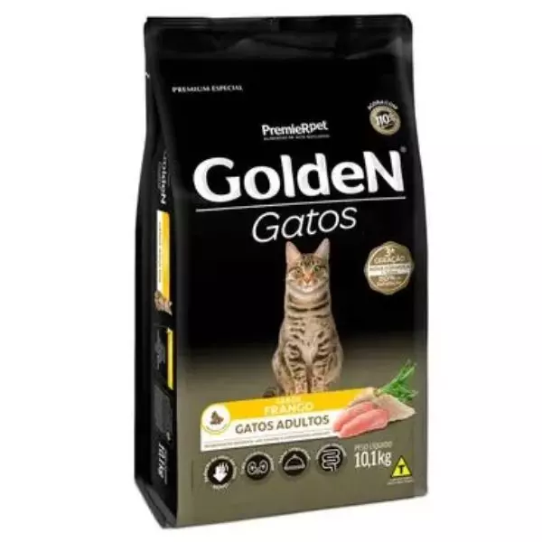 Golden Premium Gatos Filhotes Sabor Frango - 10,1Kg - Imagem 2